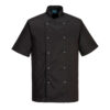 C733 - Veste de cuisine Cumbria Noir