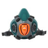 P431 - Demi-masque en silicone Bleu
